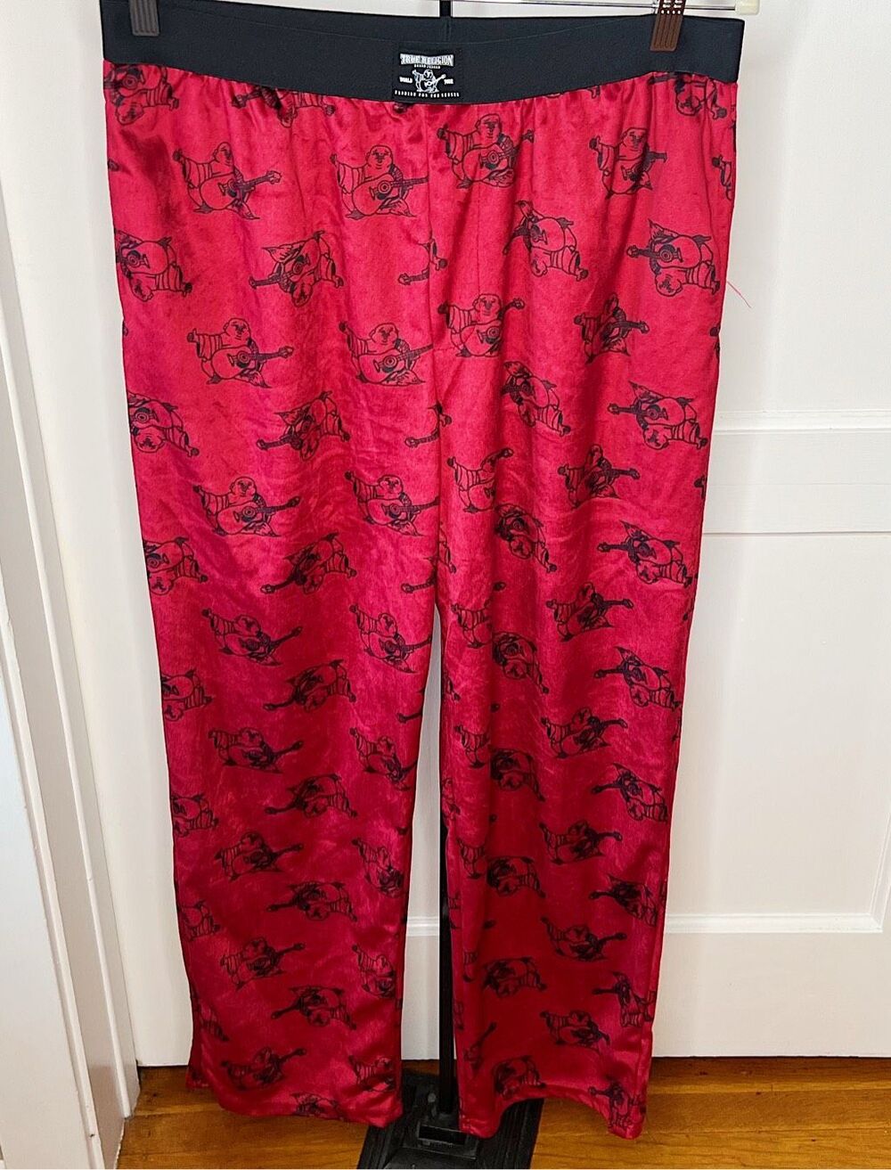 True Religion Loungewear Buddha Pajama Pants Red Size Large